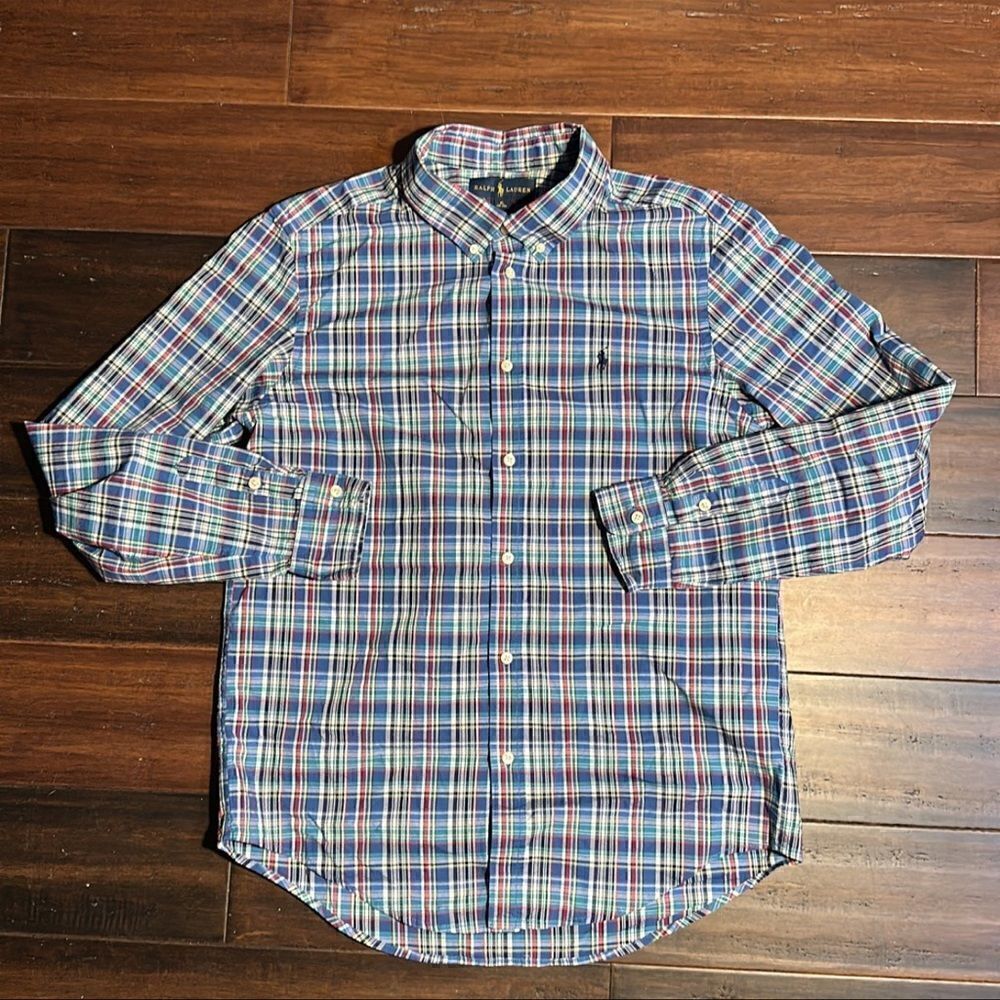 Ralph Laruen Boys Plaid Shirt